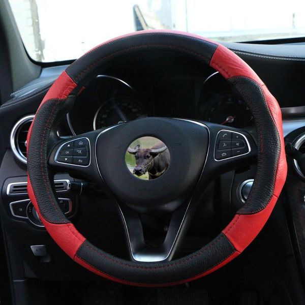 steering wheel covers universal genuine leather car cover 3d non-slip sports style cowhide stitching soft and breathable
steering wheel covers universal genuine leather car cover 3d non-slip sports style cowhide stitching soft and breathable