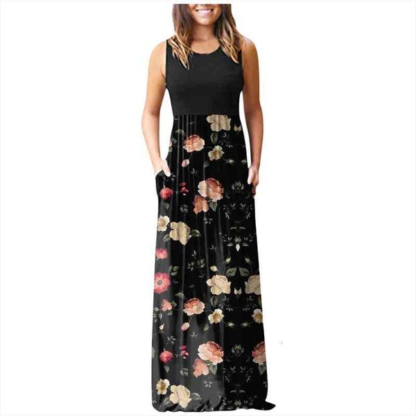 vintage floral print boho dress women long maxi dress casual party beach summer patchwork tank dresses vestidos robe, Black;gray
vintage floral print boho dress women long maxi dress casual party beach summer patchwork tank dresses vestidos robe, Black;gray