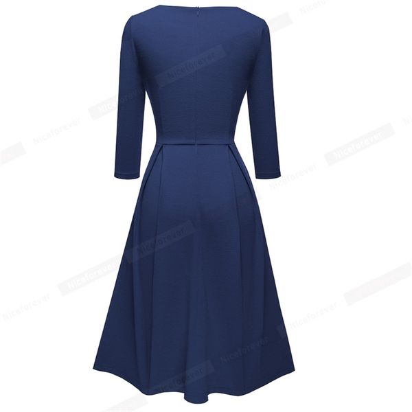nice-forever autumn vintage solid color with button dresses party a-line women flared swing dress a223, Black;gray
nice-forever autumn vintage solid color with button dresses party a-line women flared swing dress a223, Black;gray