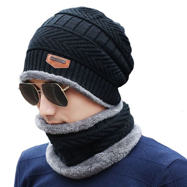 winter men's collar suit fashion designer outdoor cover with plush and thickened warm knitted hat two piece set, Blue;gray
winter men's collar suit fashion designer outdoor cover with plush and thickened warm knitted hat two piece set, Blue;gray