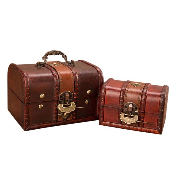 watch boxes & cases 2pcs set wooden pirate jewellery storage box case holder vintage treasure chest, Black;blue
watch boxes & cases 2pcs set wooden pirate jewellery storage box case holder vintage treasure chest, Black;blue