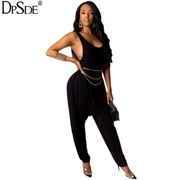 women's jumpsuits & rompers dpsde black green streetwear fashion women sleeveless long jumpsuit autumn 2021 casual bandage, Black;white
women's jumpsuits & rompers dpsde black green streetwear fashion women sleeveless long jumpsuit autumn 2021 casual bandage, Black;white
