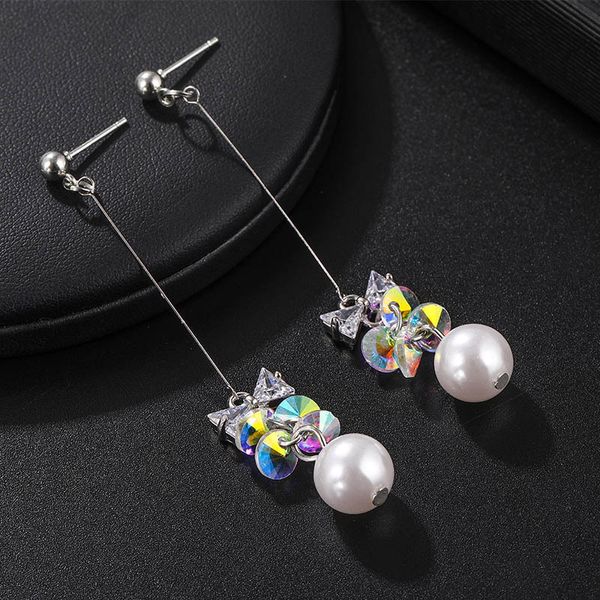 studs earrings japan and south korea innovative bow fashion small fresh long crystal pearl, Golden;silver
studs earrings japan and south korea innovative bow fashion small fresh long crystal pearl, Golden;silver