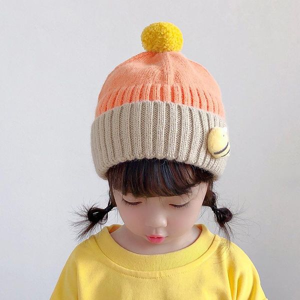 girl hat autumn/winter knitted cotton warm female wool children's caps & hats, Yellow
girl hat autumn/winter knitted cotton warm female wool children's caps & hats, Yellow