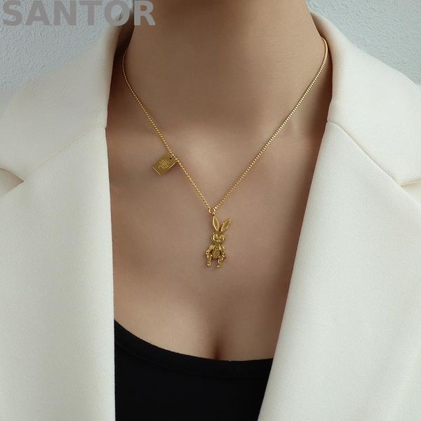 pendant necklaces french style punk neckalce mechanical animal necklace splicing chain clavicle titanium steel jewelry, Silver
pendant necklaces french style punk neckalce mechanical animal necklace splicing chain clavicle titanium steel jewelry, Silver