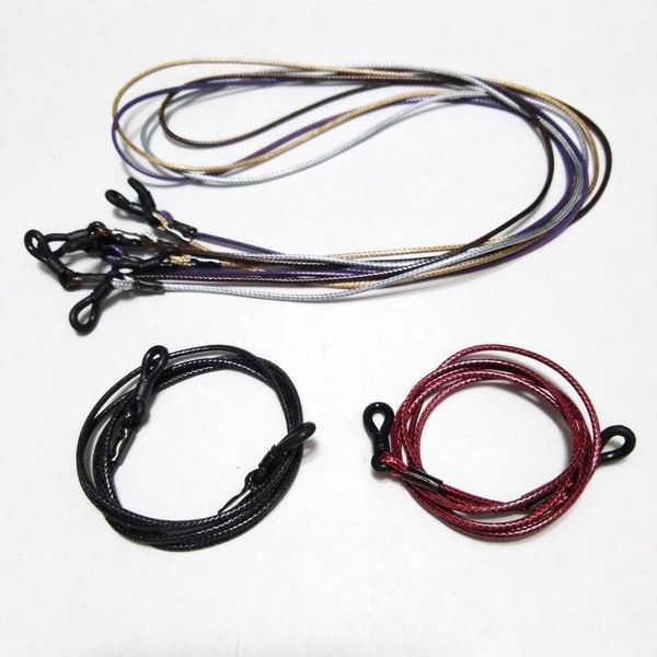 other fashion accessories 6 colors sunglass waxed cotton string spectacle chains eyewear retainer strap with silicone loop ends, Silver
other fashion accessories 6 colors sunglass waxed cotton string spectacle chains eyewear retainer strap with silicone loop ends, Silver