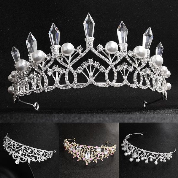 hair clips & barrettes wedding crown jewelry bridal headpiece woman rhinestones crystal tiaras bride party crowns accessories, Golden;silver
hair clips & barrettes wedding crown jewelry bridal headpiece woman rhinestones crystal tiaras bride party crowns accessories, Golden;silver