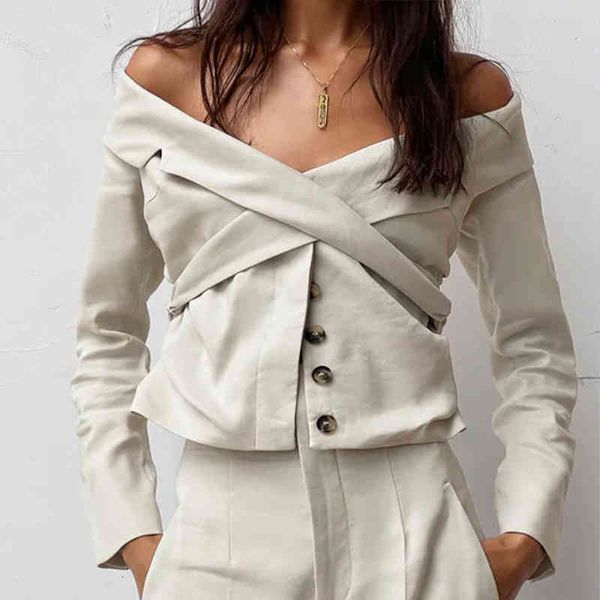 women's suits & blazers za women fashion solid color slim casual blazer coat vintage long sleeve with belt female outerwear chic kxx1, White;black
women's suits & blazers za women fashion solid color slim casual blazer coat vintage long sleeve with belt female outerwear chic kxx1, White;black