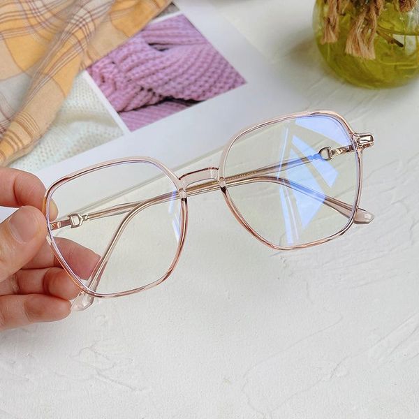 fashion sunglasses frames anti blue light glasses frame mental women men spectacle transparent, Black
fashion sunglasses frames anti blue light glasses frame mental women men spectacle transparent, Black