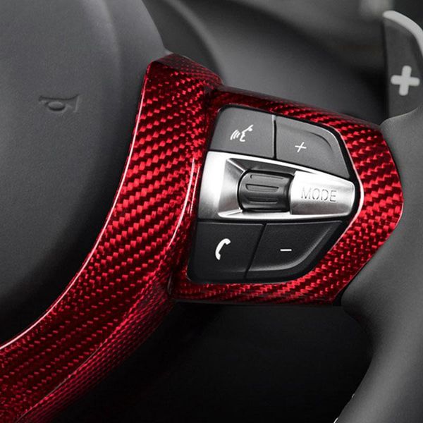 steering wheel covers for f30 trim 3 series 2012-2021 real carbon fiber red black cover auto accessories
steering wheel covers for f30 trim 3 series 2012-2021 real carbon fiber red black cover auto accessories