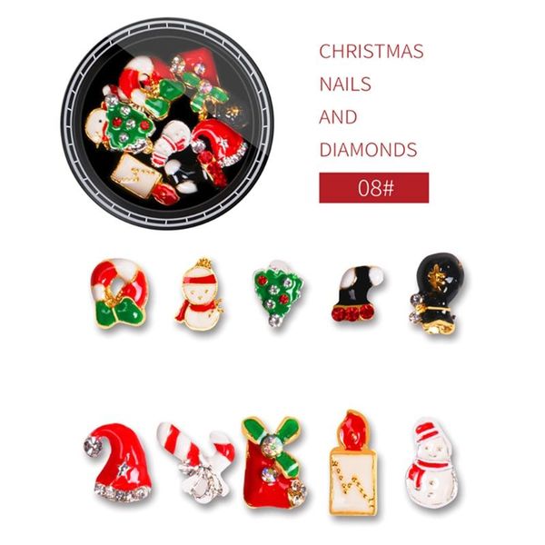 nail art decorations y1uf 1 box christmas rhinestones 3d nails charms metal studs diy decor, Silver;gold
nail art decorations y1uf 1 box christmas rhinestones 3d nails charms metal studs diy decor, Silver;gold