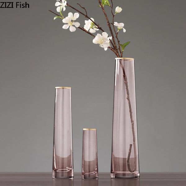 vases simple straight golden stroke vase living room entrance decoration transparent glass mini hydroponic flower home
vases simple straight golden stroke vase living room entrance decoration transparent glass mini hydroponic flower home