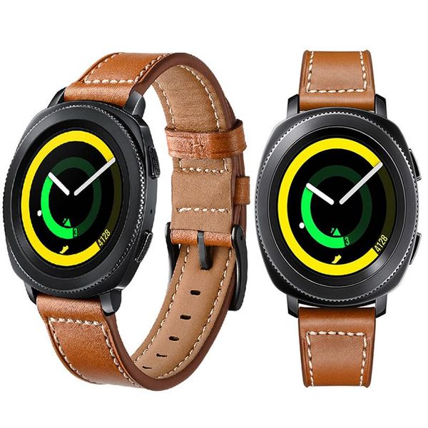 watch bands est genuine leather band for samsung gear sport s2 classic huawei 2 20mm watchbands, Black;brown
watch bands est genuine leather band for samsung gear sport s2 classic huawei 2 20mm watchbands, Black;brown