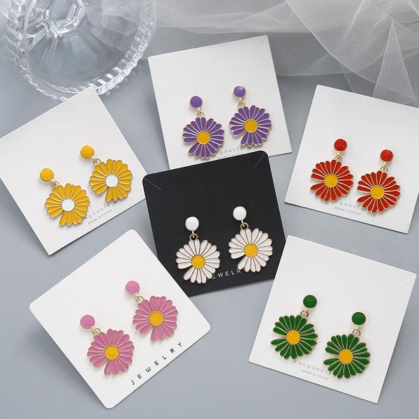 dangle & chandelier women daisy flower cute drop earrings korean jewelry big colorful metal statement for 2021 fashion, Silver
dangle & chandelier women daisy flower cute drop earrings korean jewelry big colorful metal statement for 2021 fashion, Silver