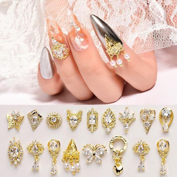 pc lot pendant chain alloy butterfly gold metal nail rhinestones stones bling hollow 3d decoration nails diy accessories1, Silver;gold
pc lot pendant chain alloy butterfly gold metal nail rhinestones stones bling hollow 3d decoration nails diy accessories1, Silver;gold
