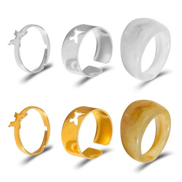 wedding rings product butterfly ring set ins retro creative metal geometric hollow, Slivery;golden
wedding rings product butterfly ring set ins retro creative metal geometric hollow, Slivery;golden