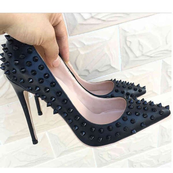 fee style casual designer black matt leather studded spikes point toe high heels shoes pumps 12cm 10cm 8cm brand
fee style casual designer black matt leather studded spikes point toe high heels shoes pumps 12cm 10cm 8cm brand