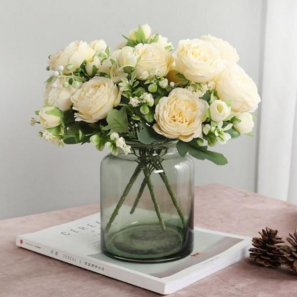 decorative flowers & wreaths pink silk peony artificial rose wedding home diy decor big bouquet foam accessories craft white fa
decorative flowers & wreaths pink silk peony artificial rose wedding home diy decor big bouquet foam accessories craft white fa