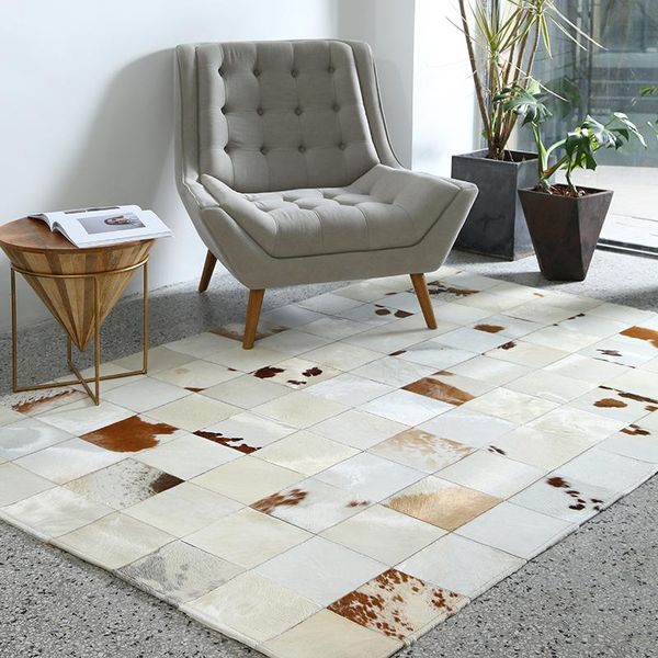 carpets luxury cowhide seamed patchwork rug natural plaid cow skin leather carpet for living room decoration office floor mat
carpets luxury cowhide seamed patchwork rug natural plaid cow skin leather carpet for living room decoration office floor mat