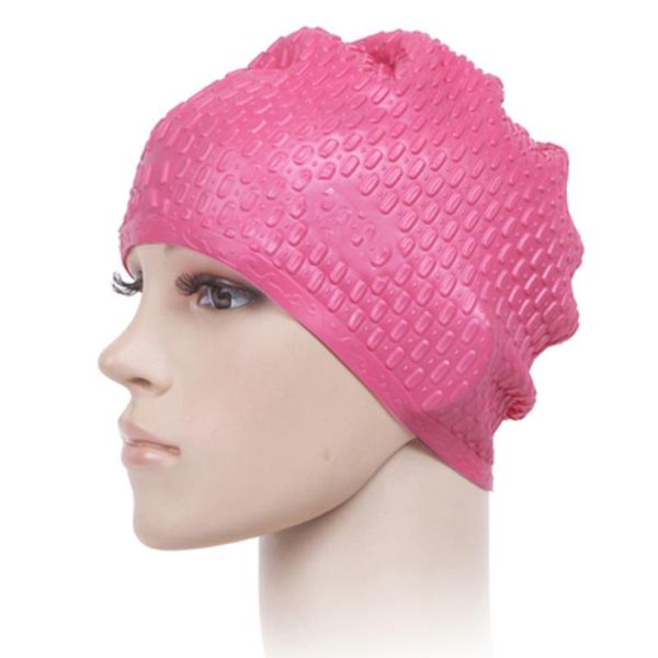 swimming caps women cap girl long hair bathing hat stretch drape swim pool seaside water sport elastic silicone
swimming caps women cap girl long hair bathing hat stretch drape swim pool seaside water sport elastic silicone