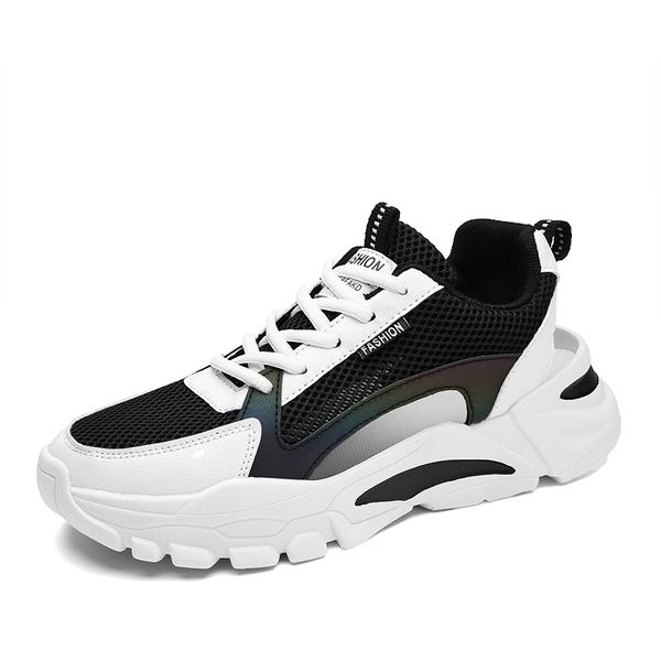 1351 summer man casual shoes breathable mesh particles shock-absorbing hollow out sneakers men outdoor lazy youth walking 39-44, Black
1351 summer man casual shoes breathable mesh particles shock-absorbing hollow out sneakers men outdoor lazy youth walking 39-44, Black