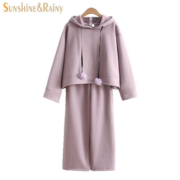 women's suits & blazers autumn winter women cartoon loose fur ball hoodies+sweatpants female cap ladies lovely hooded moleton sets, White;black
women's suits & blazers autumn winter women cartoon loose fur ball hoodies+sweatpants female cap ladies lovely hooded moleton sets, White;black