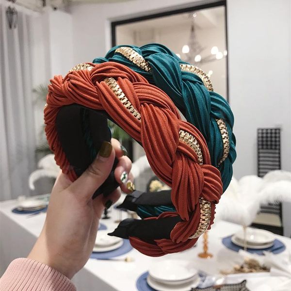 hair accessories twist braid headbands silk satin crease hairbands korean fashion solid color head bezels lady hoops
hair accessories twist braid headbands silk satin crease hairbands korean fashion solid color head bezels lady hoops