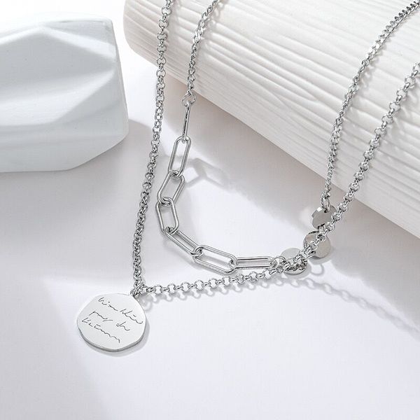 luxury pendant necklaces fashion for man woman highly quality women party wedding lovers gift hip hop retro, Silver
luxury pendant necklaces fashion for man woman highly quality women party wedding lovers gift hip hop retro, Silver