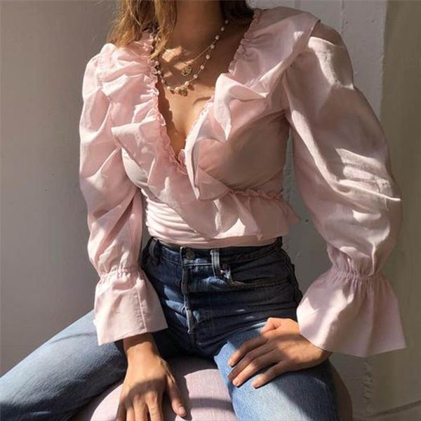 chiffon ruffle sweet frilly women blouses v long sleeve cute fashion casual shirt stylish, White
chiffon ruffle sweet frilly women blouses v long sleeve cute fashion casual shirt stylish, White