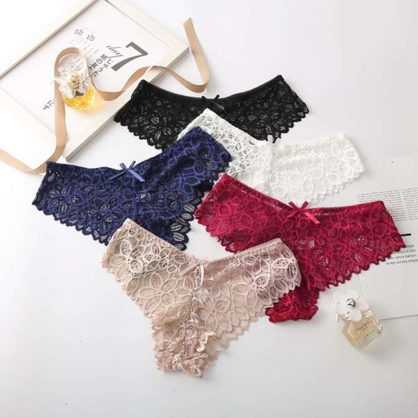 lace underwear women's summer bow thin hollow breathable low waist cotton briefs, Black;pink
lace underwear women's summer bow thin hollow breathable low waist cotton briefs, Black;pink