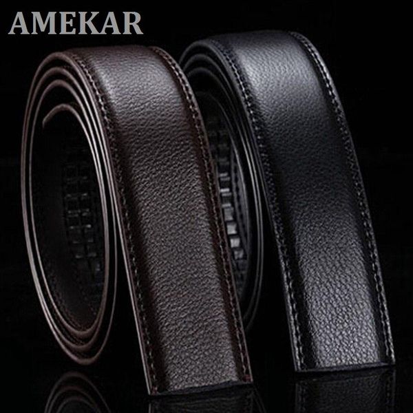 belts brand no buckle 3.5cm wide genuine leather automatic belt body strap without men good quality male, Black;brown
belts brand no buckle 3.5cm wide genuine leather automatic belt body strap without men good quality male, Black;brown