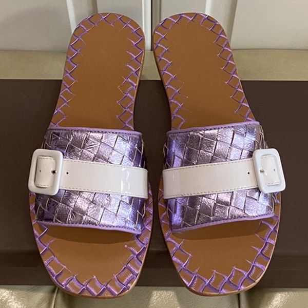 slippers fashion brand beach women buckle design slip on gladiator sandals flat heels open toe shoes woman weave, Black
slippers fashion brand beach women buckle design slip on gladiator sandals flat heels open toe shoes woman weave, Black