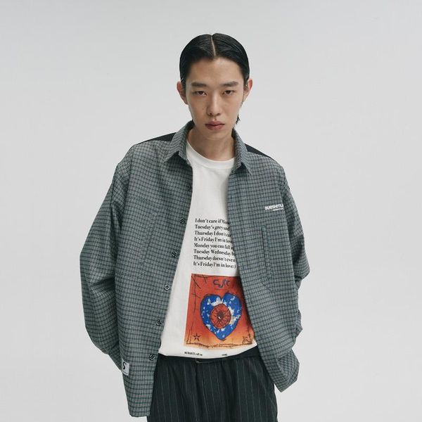men's casual shirts striped embroidery 2021 harajuku men long sleeve shirt streetwear man oversized plaid blouse, White;black
men's casual shirts striped embroidery 2021 harajuku men long sleeve shirt streetwear man oversized plaid blouse, White;black