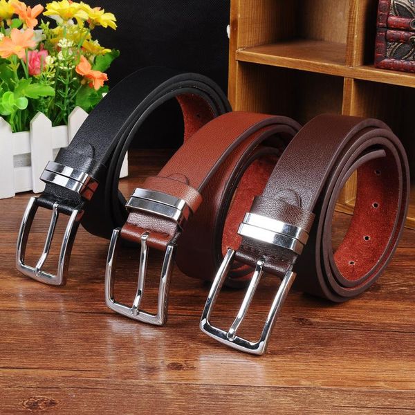 belts 2021 spot men's pin buckle belt casual korean fashion trend wild trousers 3 colors, Black;brown
belts 2021 spot men's pin buckle belt casual korean fashion trend wild trousers 3 colors, Black;brown