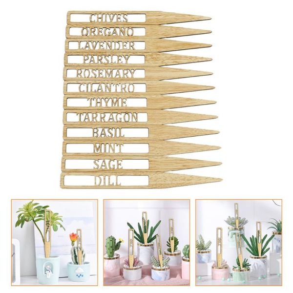 garden decorations 12pcs wooden plant labels reusable gardening decorative tags
garden decorations 12pcs wooden plant labels reusable gardening decorative tags