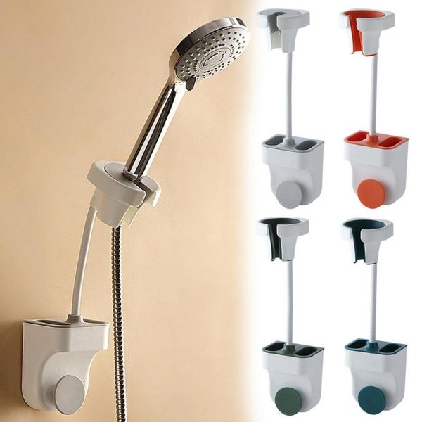 bath accessory set shower nozzle bracket adjustable hanging non-perforated rack punch-practical
bath accessory set shower nozzle bracket adjustable hanging non-perforated rack punch-practical