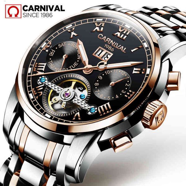 automatic fashion carnival mechanical men clock saffier waterproof lightweight car date week s sports tours, Slivery;brown
automatic fashion carnival mechanical men clock saffier waterproof lightweight car date week s sports tours, Slivery;brown