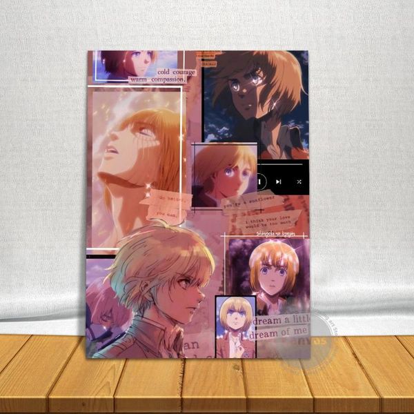 paintings anime armin arlert attack on titancanvas decoration prints poster pictures home decor study wall art painting
paintings anime armin arlert attack on titancanvas decoration prints poster pictures home decor study wall art painting
