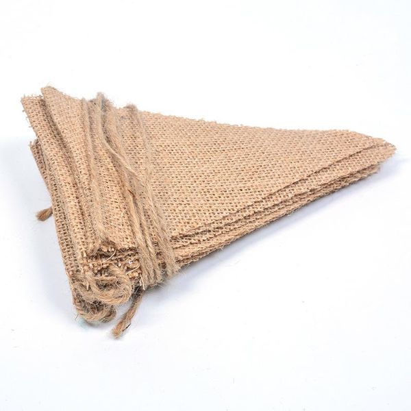party decoration jute linen banner flags hanging color burlap triangle diy handmade bunting pennant christmas wedding deco 2set/lot
party decoration jute linen banner flags hanging color burlap triangle diy handmade bunting pennant christmas wedding deco 2set/lot