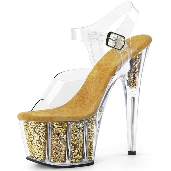 sandals women summer transparent high heels crystal shoes platform stiletto stripper glitter pumps plus size, Black
sandals women summer transparent high heels crystal shoes platform stiletto stripper glitter pumps plus size, Black
