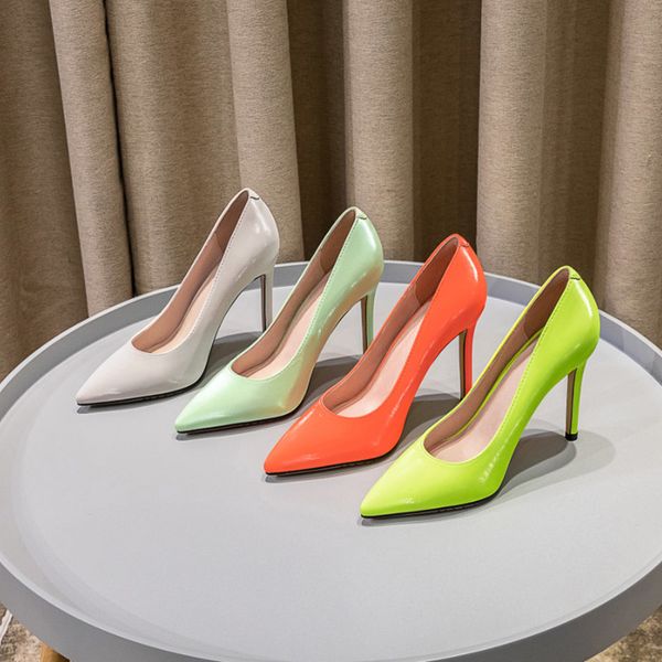 10cm de salto alto fino femininos nova patente couro tamanho 30 a 44 orescente cor verde sapatos, Black
10cm de salto alto fino femininos nova patente couro tamanho 30 a 44 orescente cor verde sapatos, Black