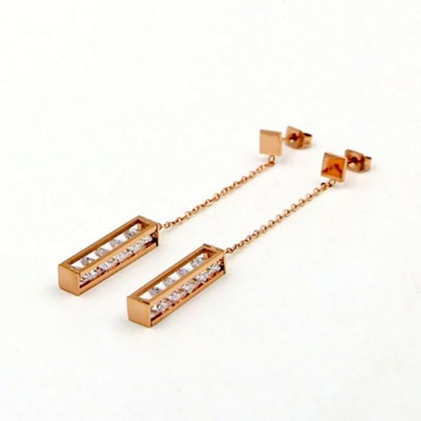 dangle & chandelier fashion super flash 5 crystal pendant square post rose gold woman stud earrings women jewelry gift wholesale, Silver
dangle & chandelier fashion super flash 5 crystal pendant square post rose gold woman stud earrings women jewelry gift wholesale, Silver