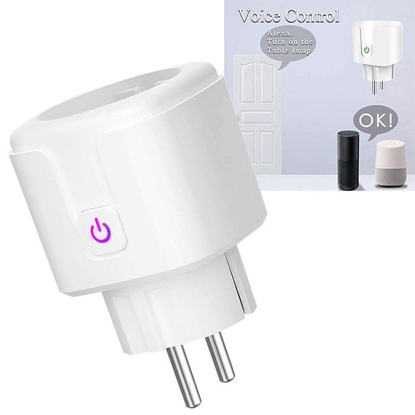smart power plugs tuya plug 16a/20a eu wifi socket home wireless outlet remote control works with alexa google
smart power plugs tuya plug 16a/20a eu wifi socket home wireless outlet remote control works with alexa google