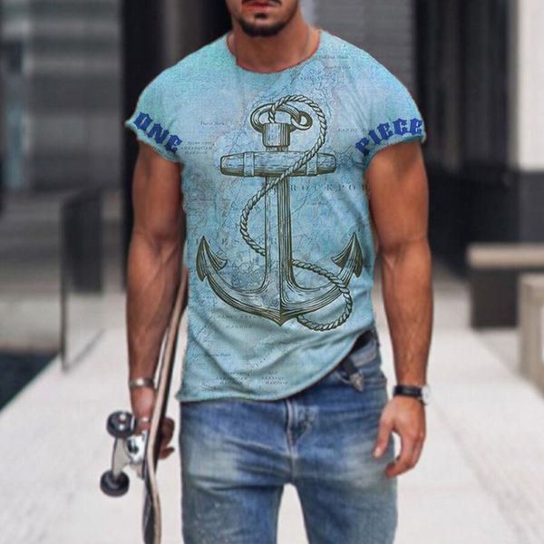 anchor 3d printing t-shirt unique fashion beautiful breathable comfort daily party travel visual impact gothic style men's short sleeve, White;black
anchor 3d printing t-shirt unique fashion beautiful breathable comfort daily party travel visual impact gothic style men's short sleeve, White;black