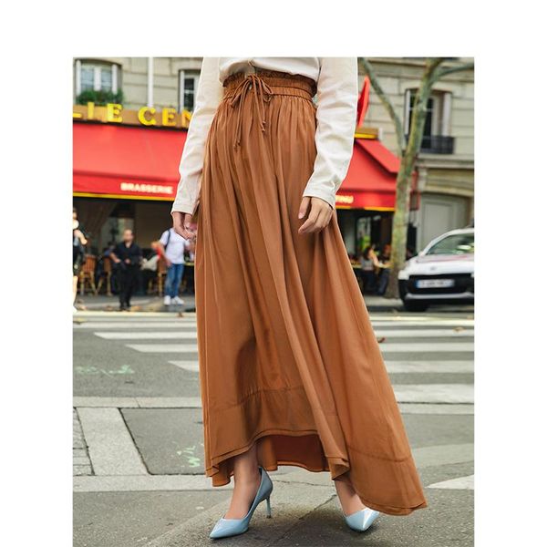 spring autumn arrival high waist slim literature vintage holiday style all-match a-line skirt skirts, Black
spring autumn arrival high waist slim literature vintage holiday style all-match a-line skirt skirts, Black