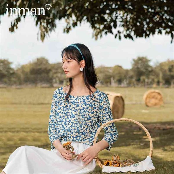 inman spring autumn vintage style female shirt o-neck three quarter sleeve variety printed base women t-shirt 210406, White
inman spring autumn vintage style female shirt o-neck three quarter sleeve variety printed base women t-shirt 210406, White