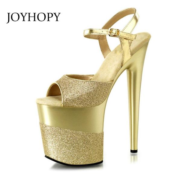 20cm super high heel sandals women nighclub party dress shoes glittering female peep toe pumps ws1763, Black
20cm super high heel sandals women nighclub party dress shoes glittering female peep toe pumps ws1763, Black