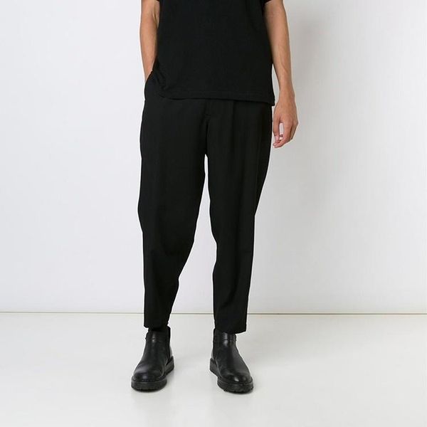 men's pants clothing hair stylist fashion hip hop loose casual harem plus size costumes, Black
men's pants clothing hair stylist fashion hip hop loose casual harem plus size costumes, Black