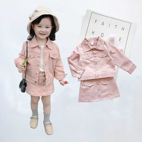 baby girls clothes sets spring and autumn toddler kids jean jacket+denim skirt 2pcs suit long sleeve clothing fashion children p0831, White
baby girls clothes sets spring and autumn toddler kids jean jacket+denim skirt 2pcs suit long sleeve clothing fashion children p0831, White