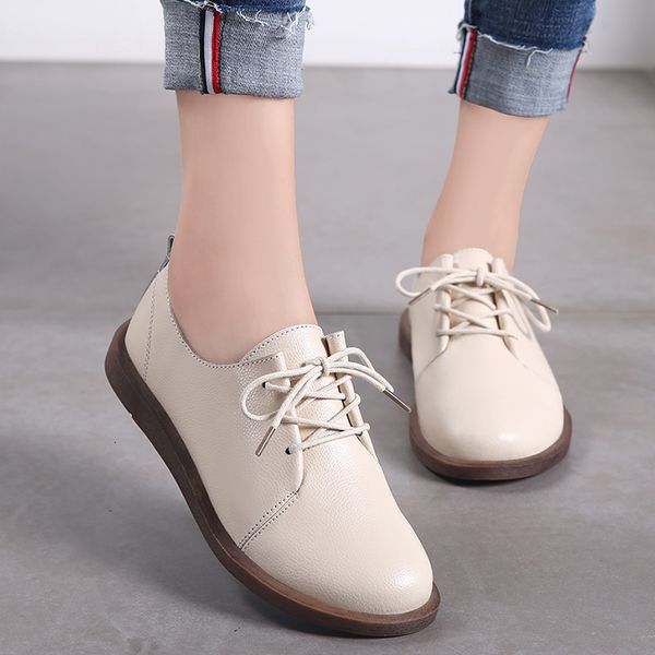 shoe woman spring/autumn for genuine leather casual toe round foot woman's lace up to oxford solid donna shoes sqw5, Black
shoe woman spring/autumn for genuine leather casual toe round foot woman's lace up to oxford solid donna shoes sqw5, Black